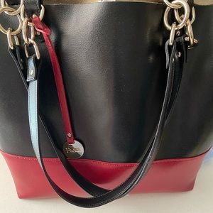 Fiore Italian leather tote like new